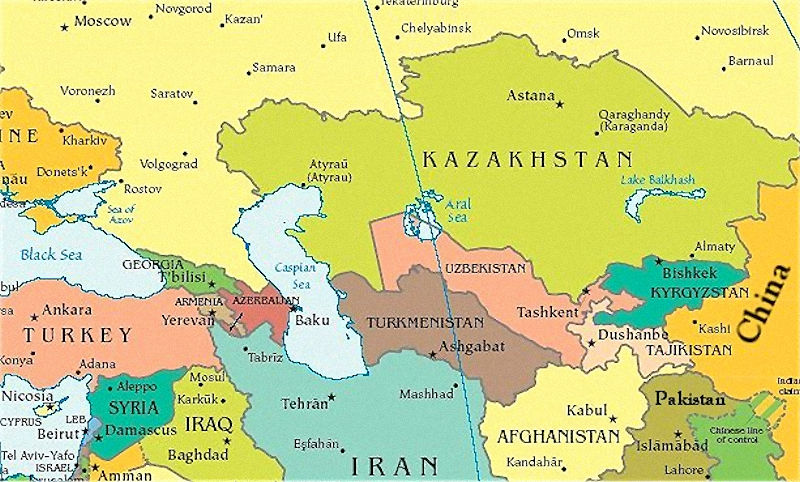 Central Asia and Caucasus