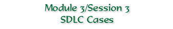 SDLC Cases