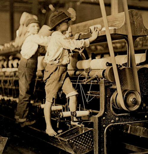 Child Labor In Spinning Mills