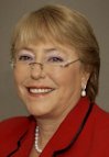 Michelle Bachelet Portrait