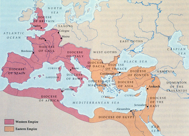 map of byzantine empire and russia