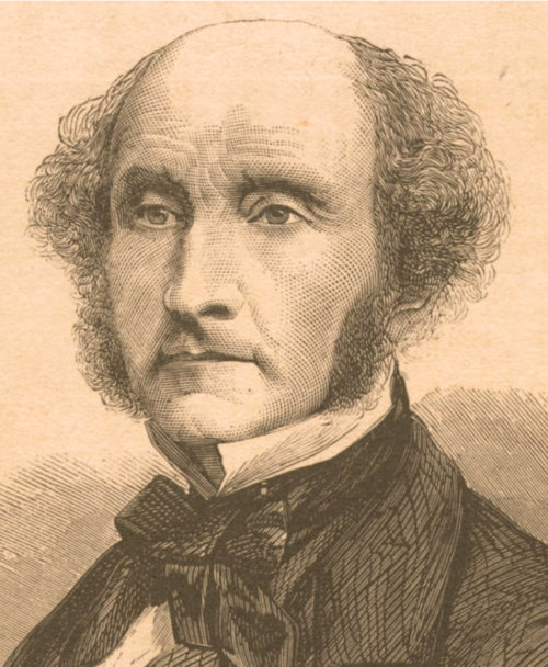 Portrait of John Stuart Mill